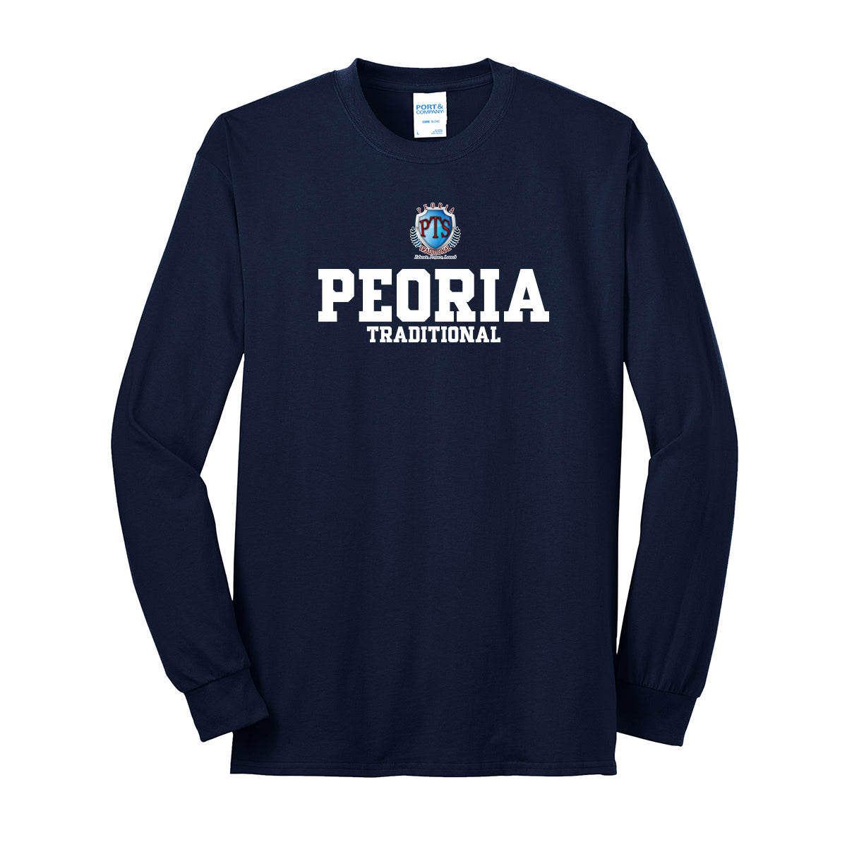 Peoria Traditional Stack Long Sleeve Tee