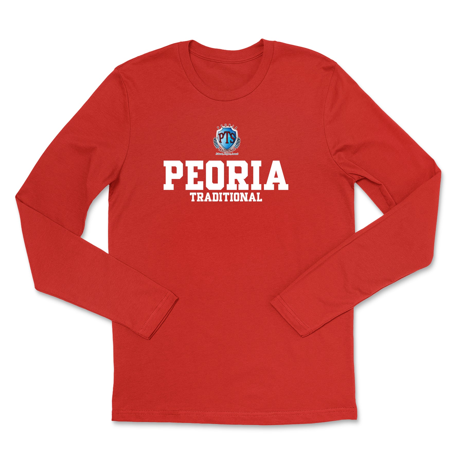 Peoria Traditional Stack Long Sleeve Tee
