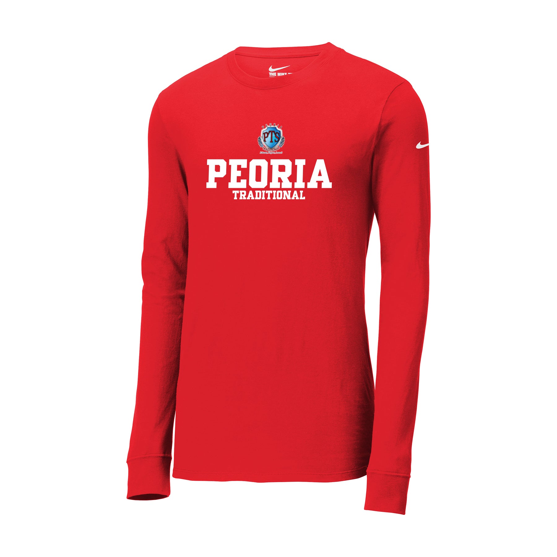 Peoria Traditional Stack Nike Long Sleeve Tee