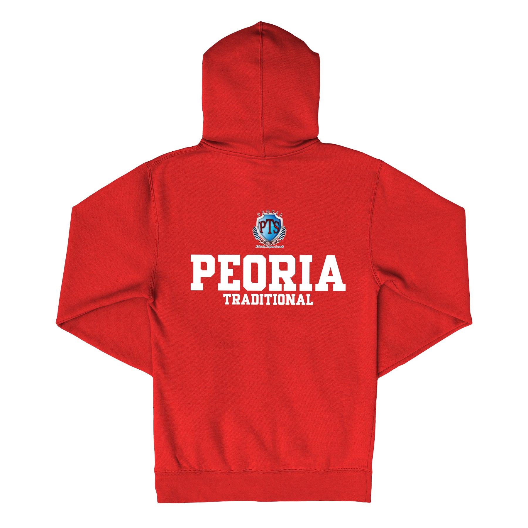 Peoria Traditional Stack Full Zip Sweatshirt