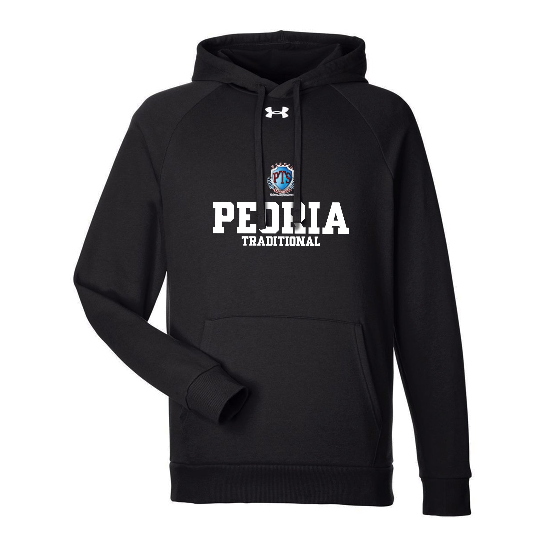 Peoria Traditional Stack Under Armour Hoodie