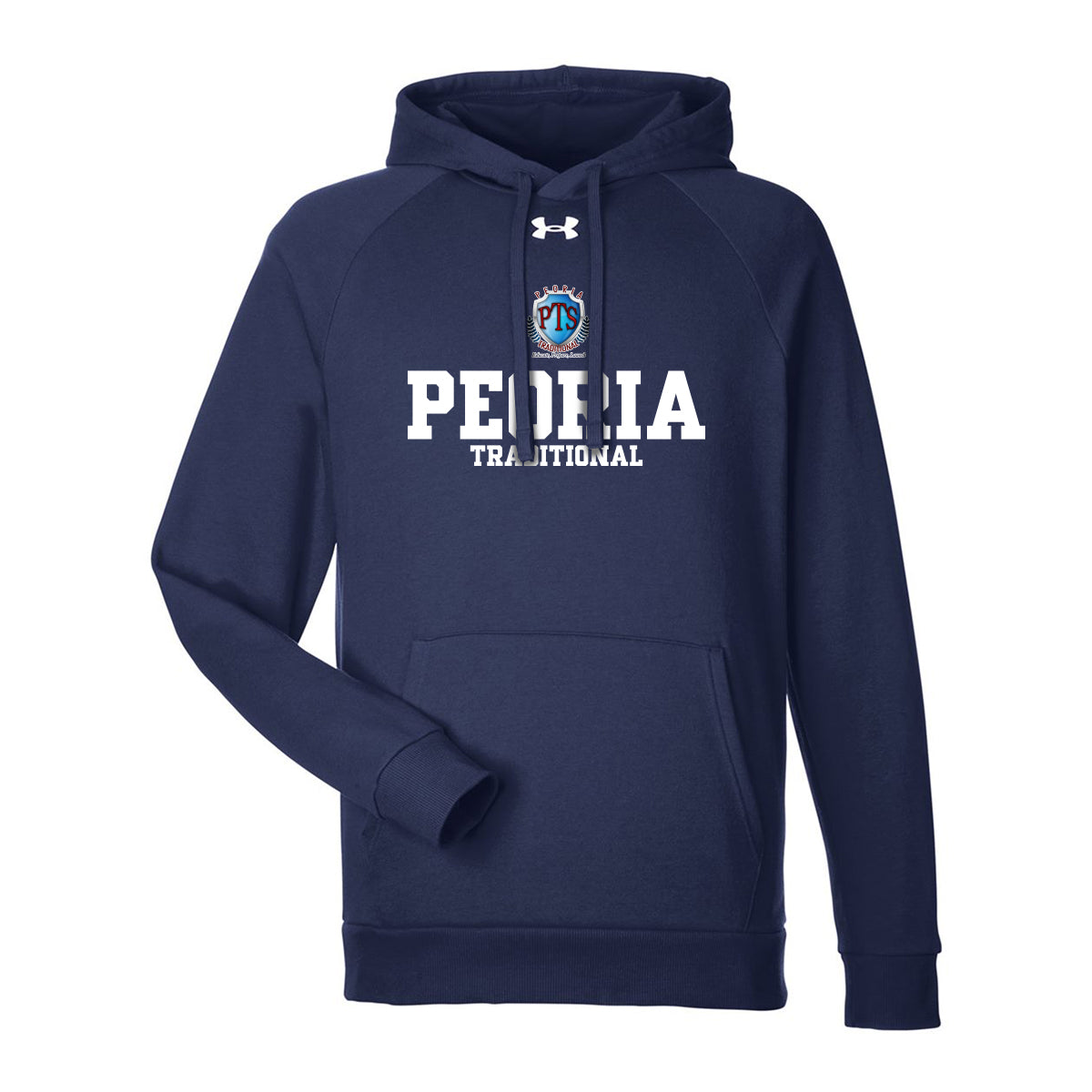 Peoria Traditional Stack Under Armour Hoodie