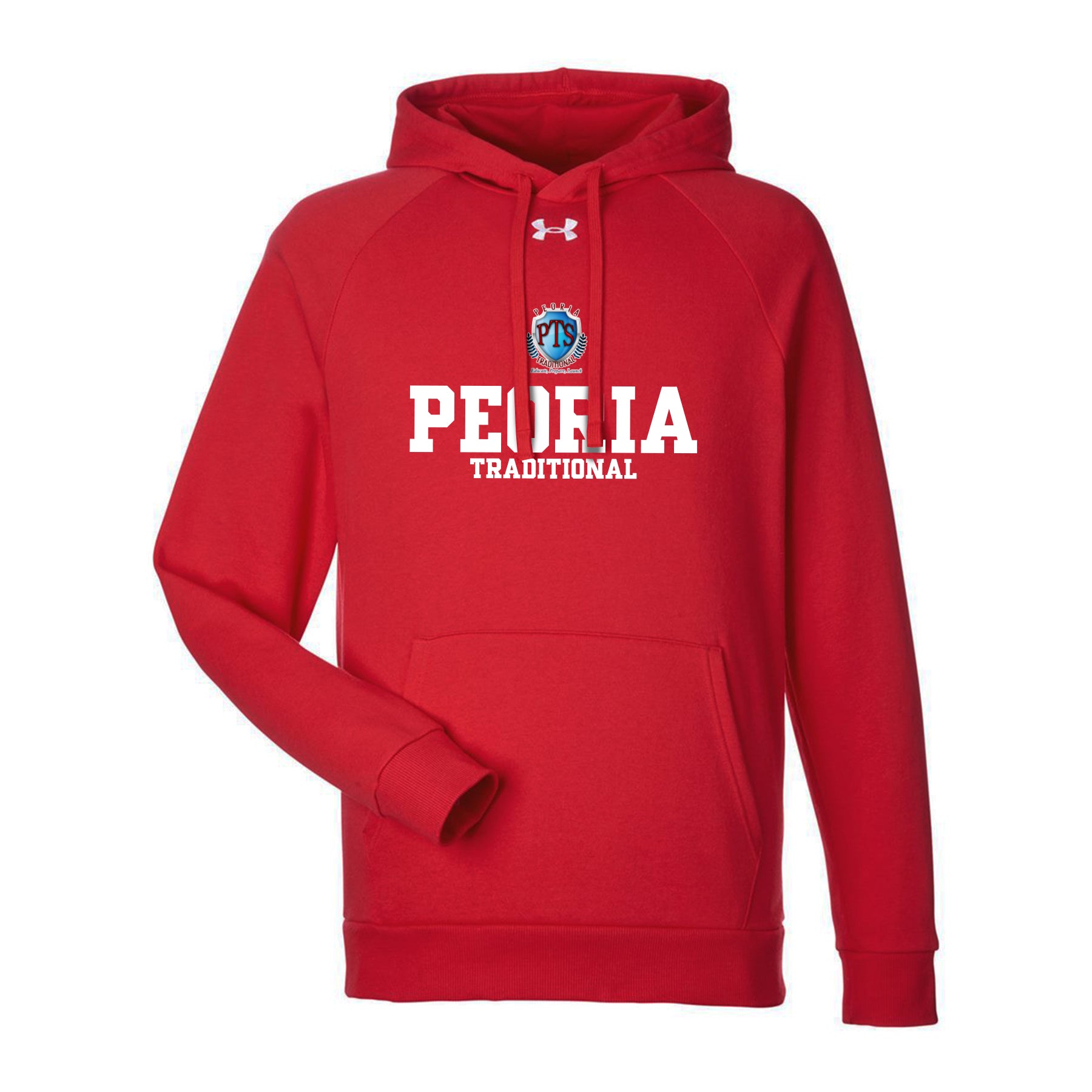 Peoria Traditional Stack Under Armour Hoodie
