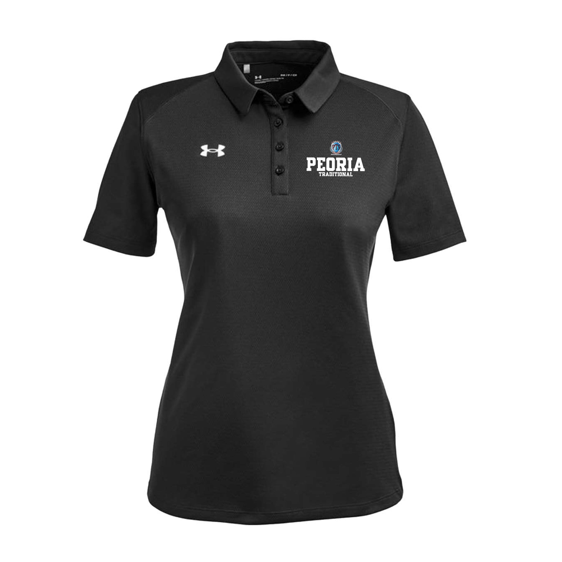 Peoria Traditional Stack Under Armour Polo (Men and Women Style)