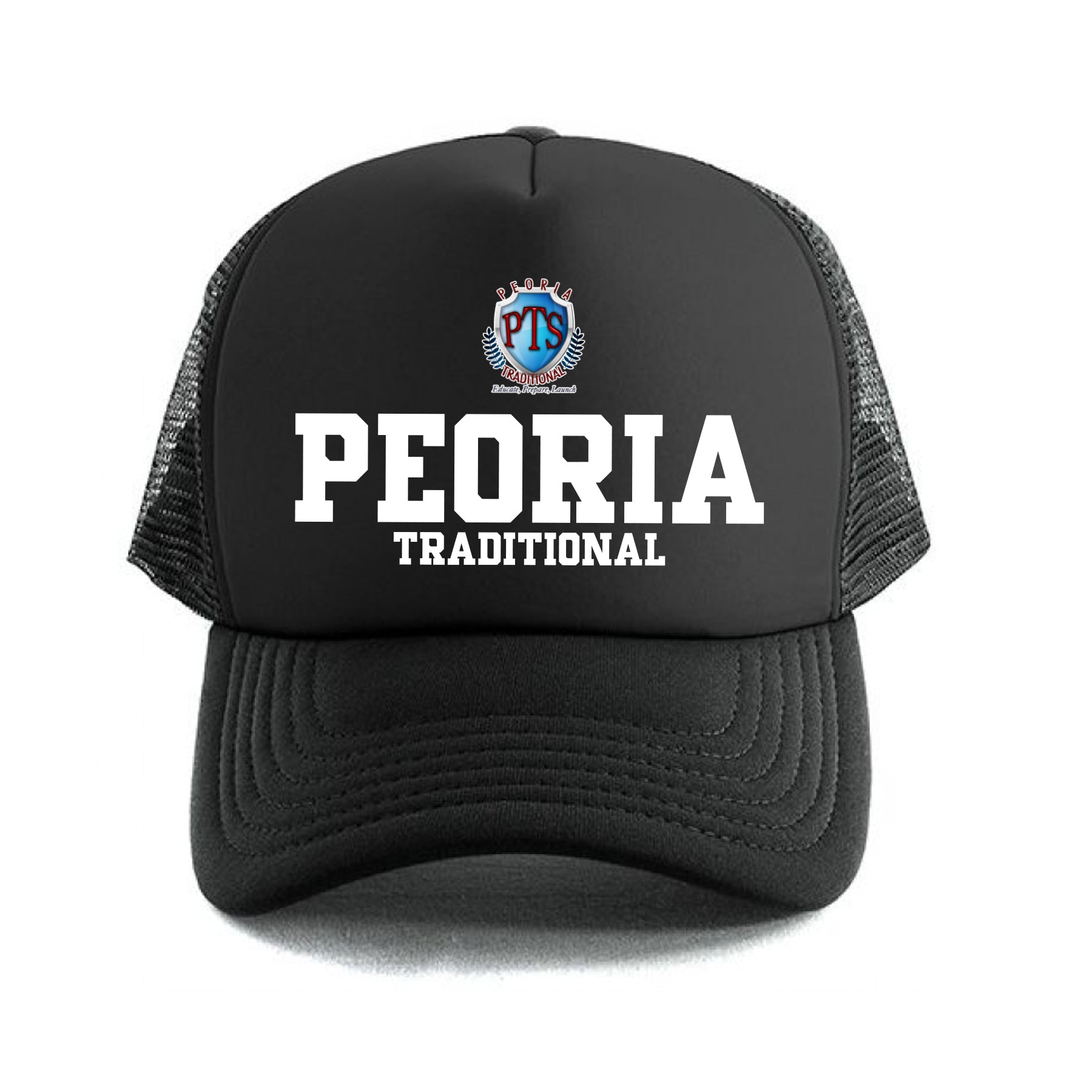 Peoria Traditional Stack Trucker Hat