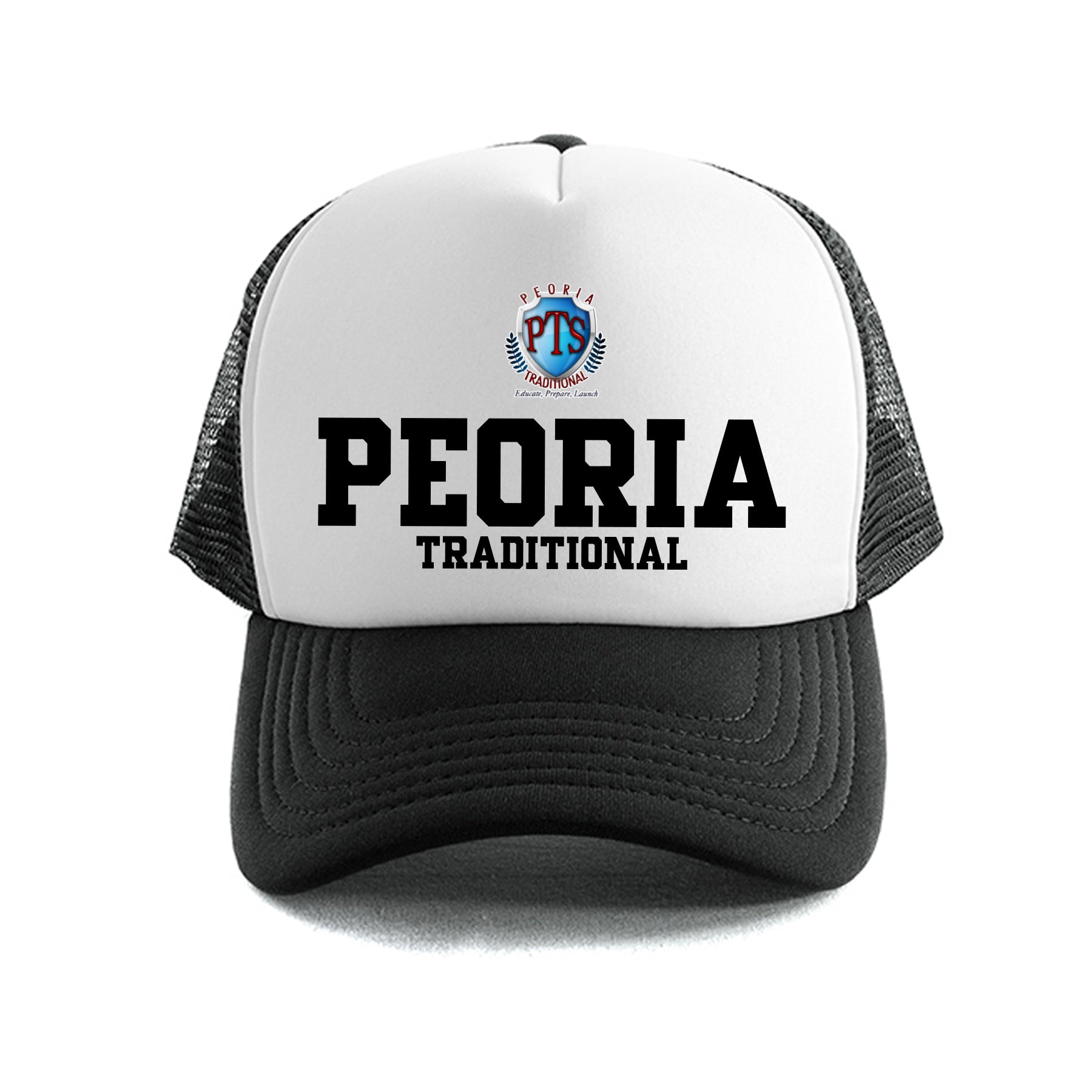 Peoria Traditional Stack Trucker Hat