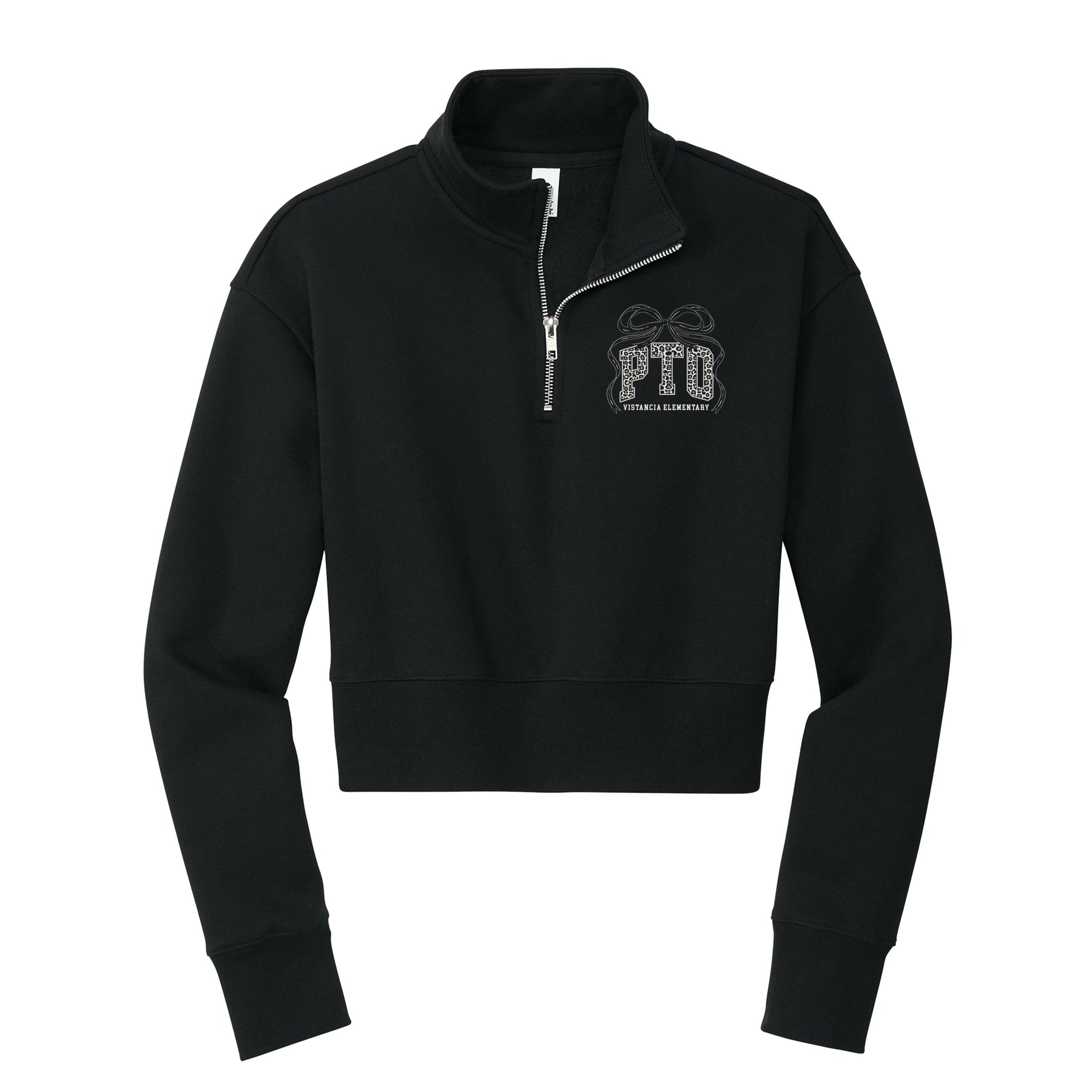 Vistancia PTO Cropped 1/4 Zip Fleece