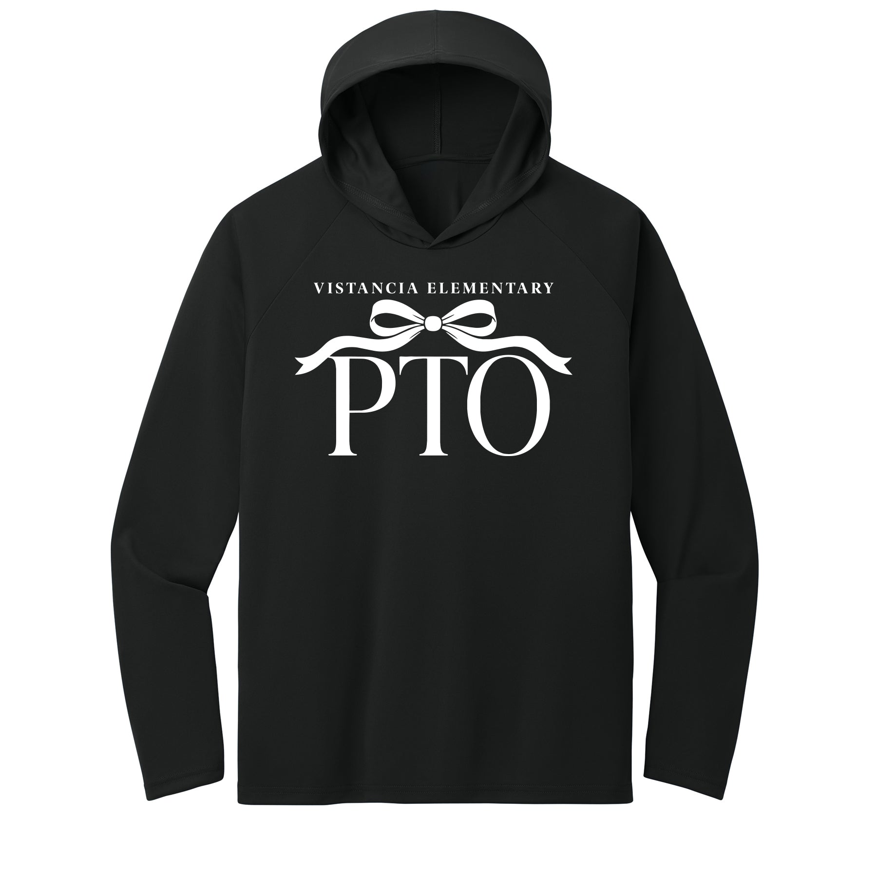 Vistancia PTO Bow Performance Hooded Long Sleeve Tee