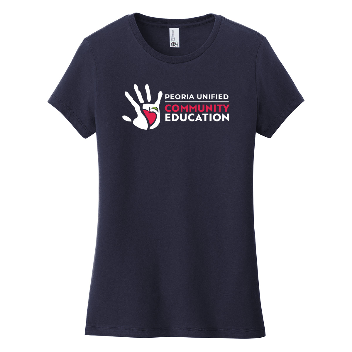 Peoria Unified Community Education Women's Fit Tee