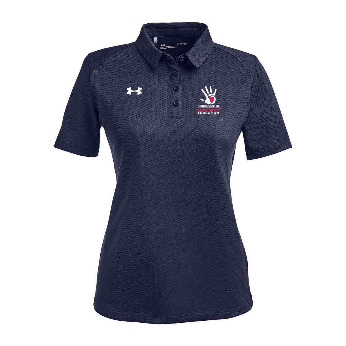 Peoria Unified Community Education Under Armour Polo (Men and Women Style)