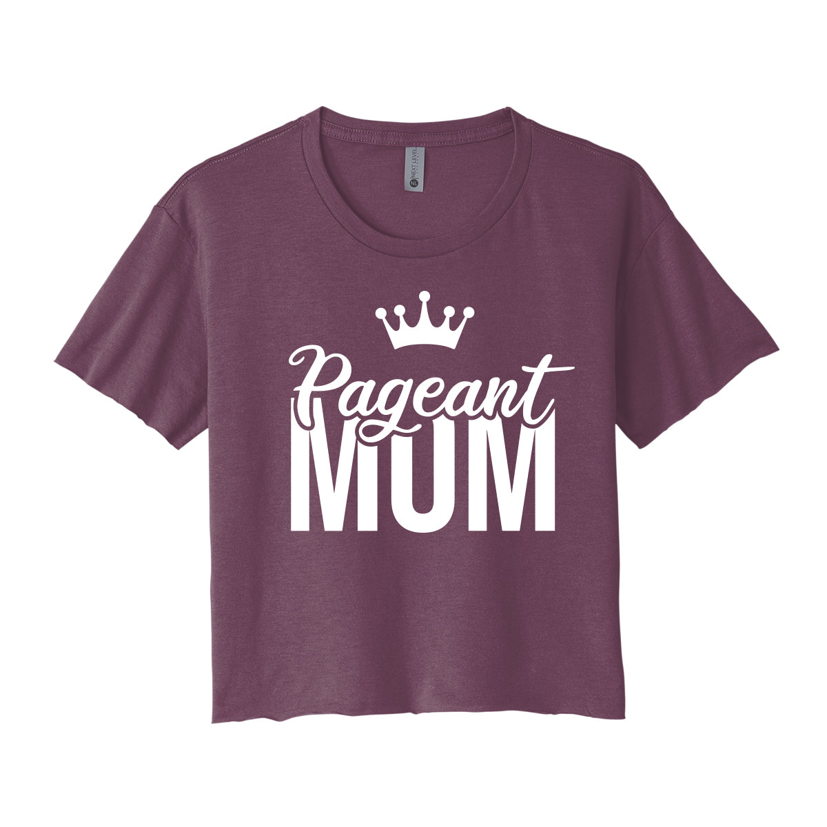 Pageant Mom Cropped Tee