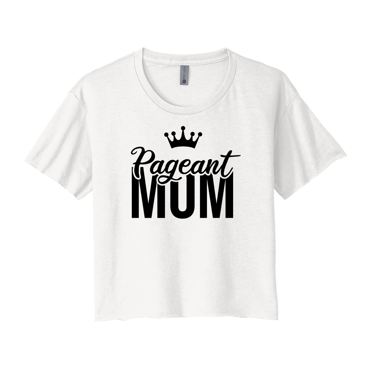 Pageant Mom Cropped Tee