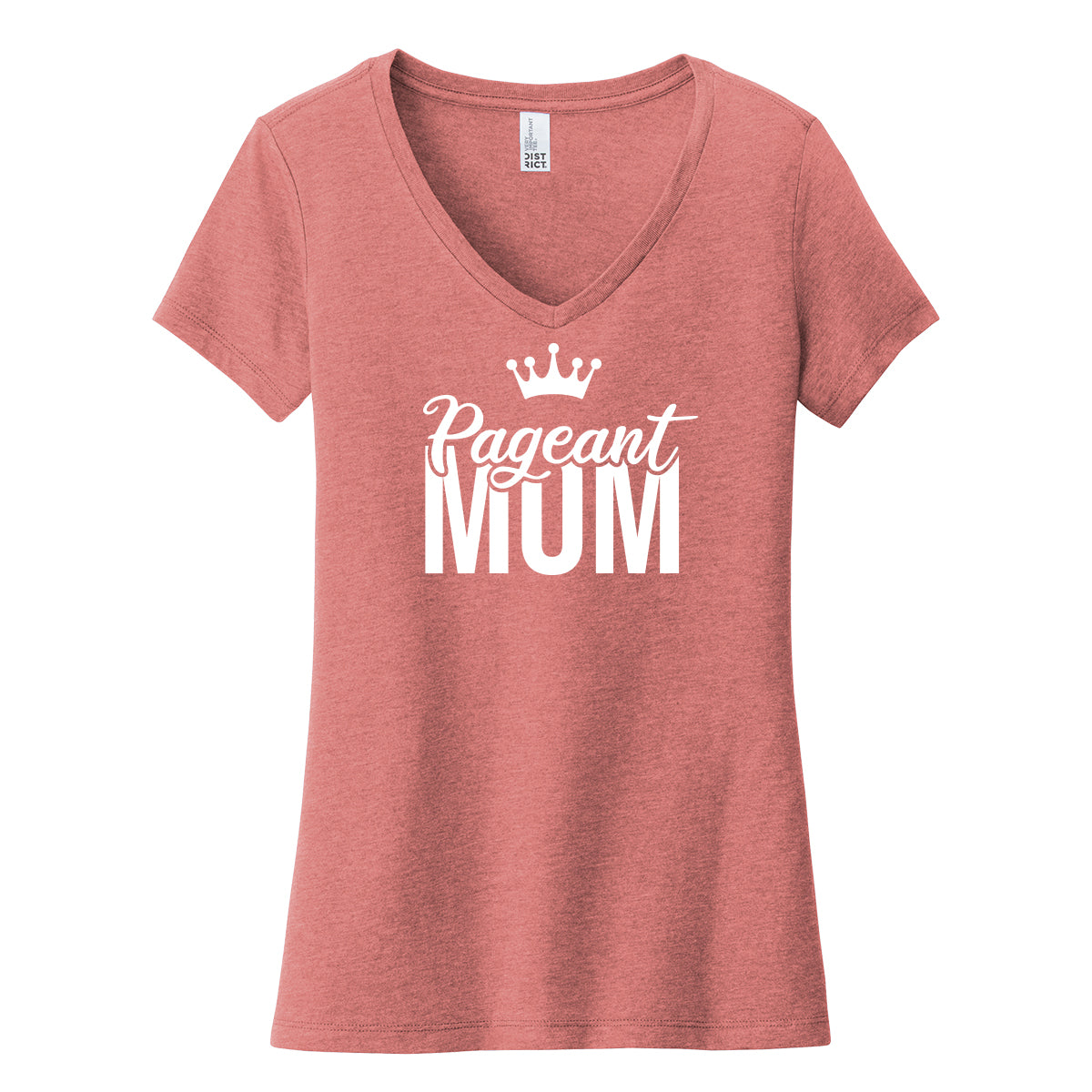 Pageant Mom V-Neck Tee