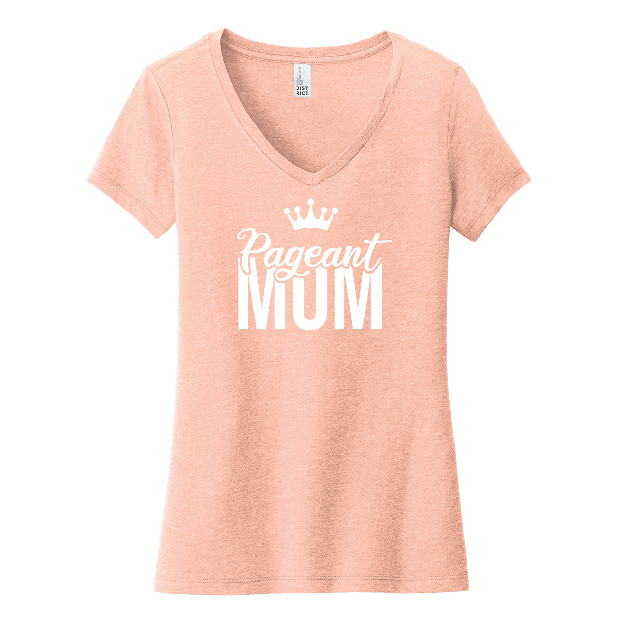 Pageant Mom V-Neck Tee