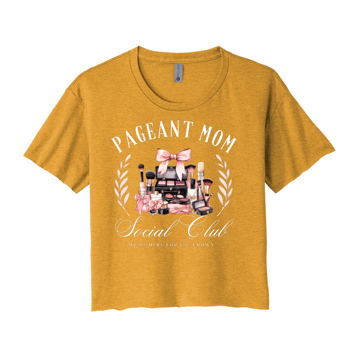 Pageant Mom Social Club Cropped Tee