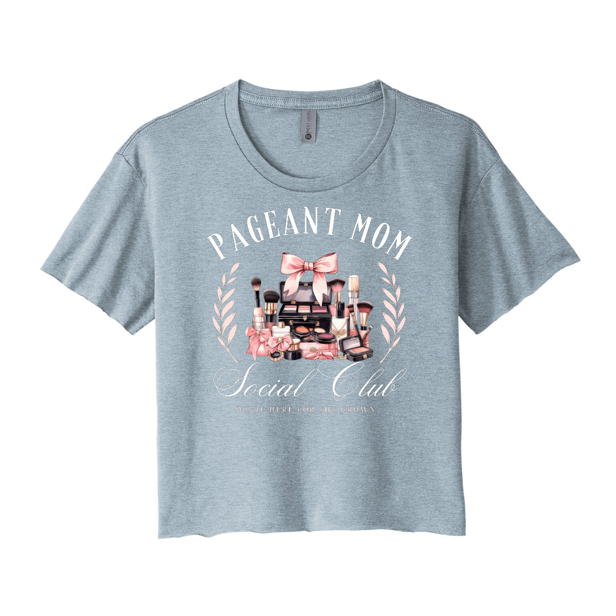 Pageant Mom Social Club Cropped Tee