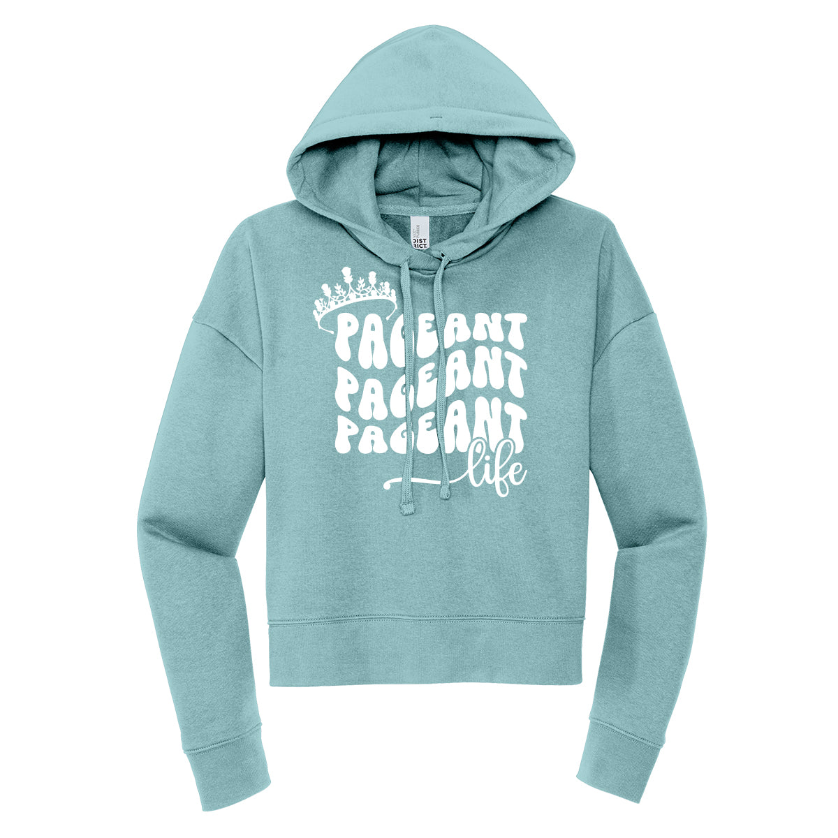 Pageant Life Cropped Hoodie