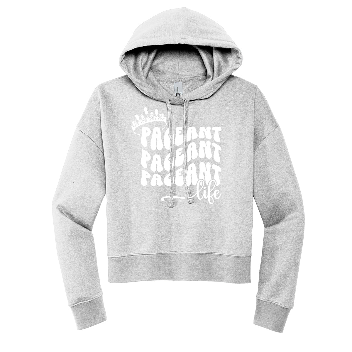 Pageant Life Cropped Hoodie
