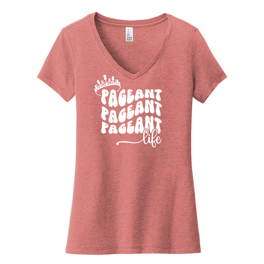 Pageant Life V-Neck Tee