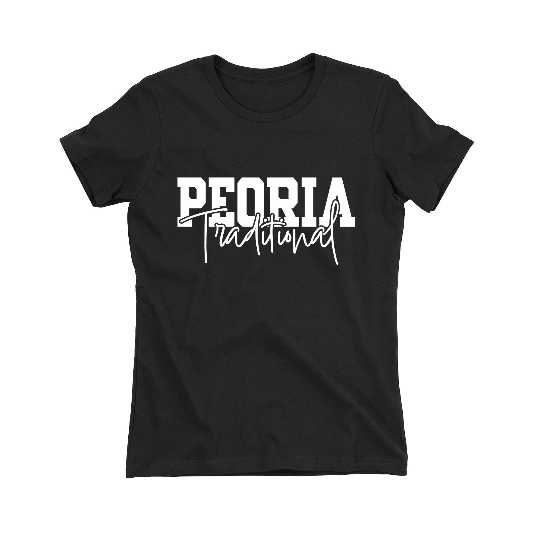 Peoria Traditional School Women's Fitted Tee