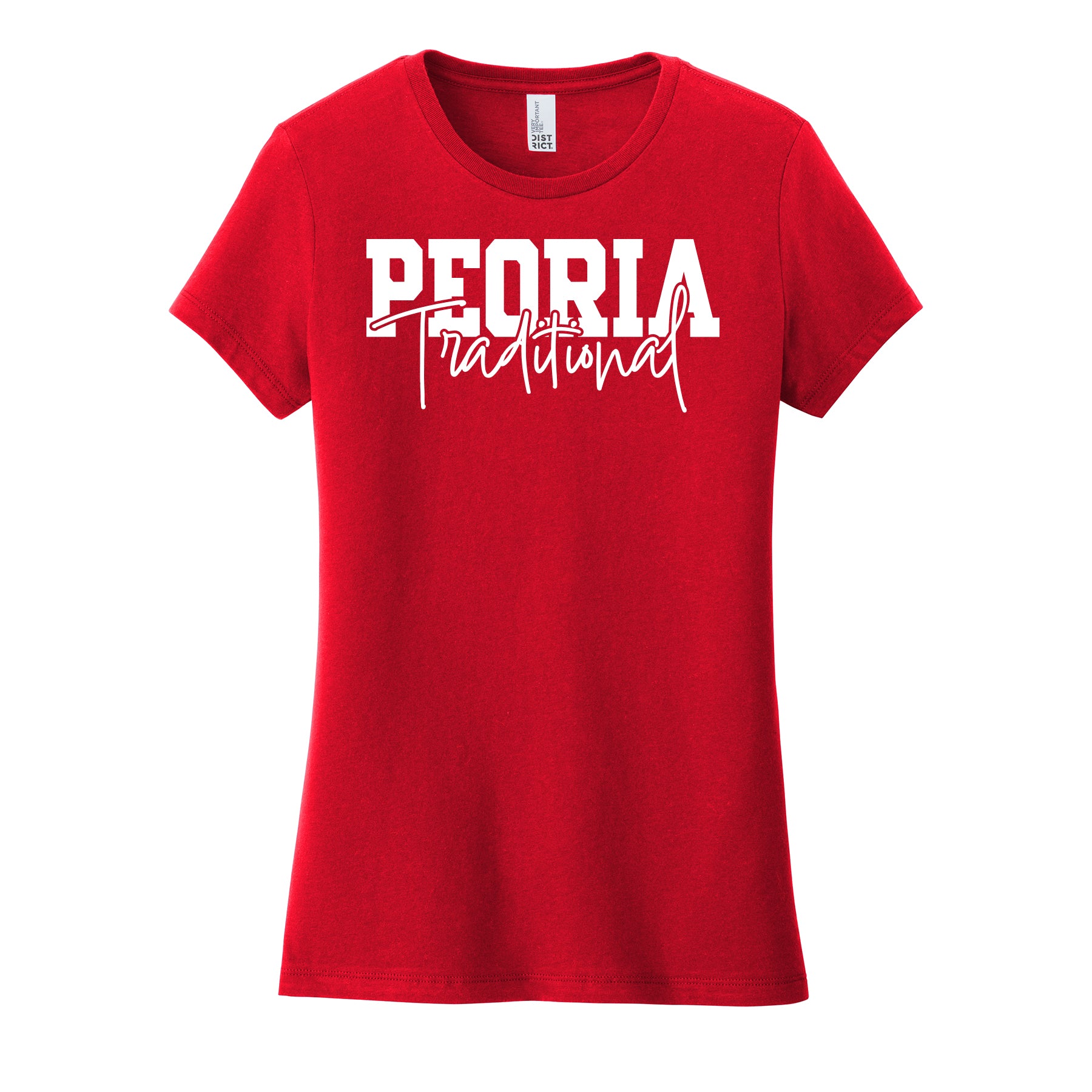 Peoria Traditional School Women's Fitted Tee
