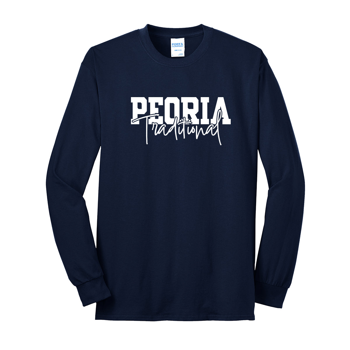 Peoria Traditional School Long Sleeve Tee