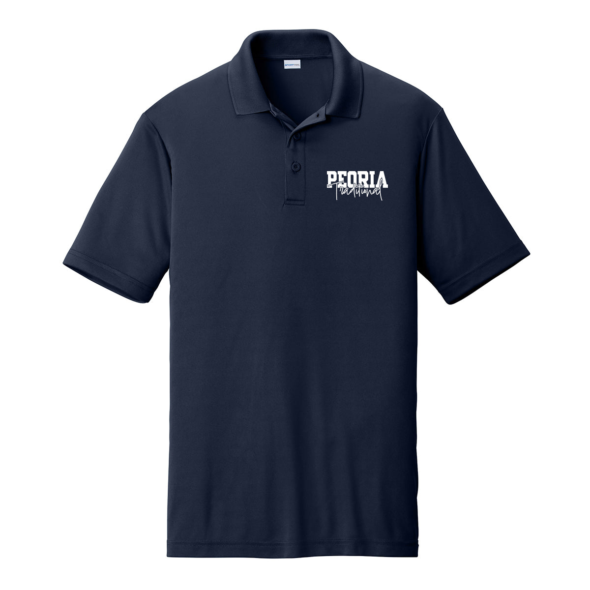Peoria Traditional Performance Polo (Unisex or Womens Fit)