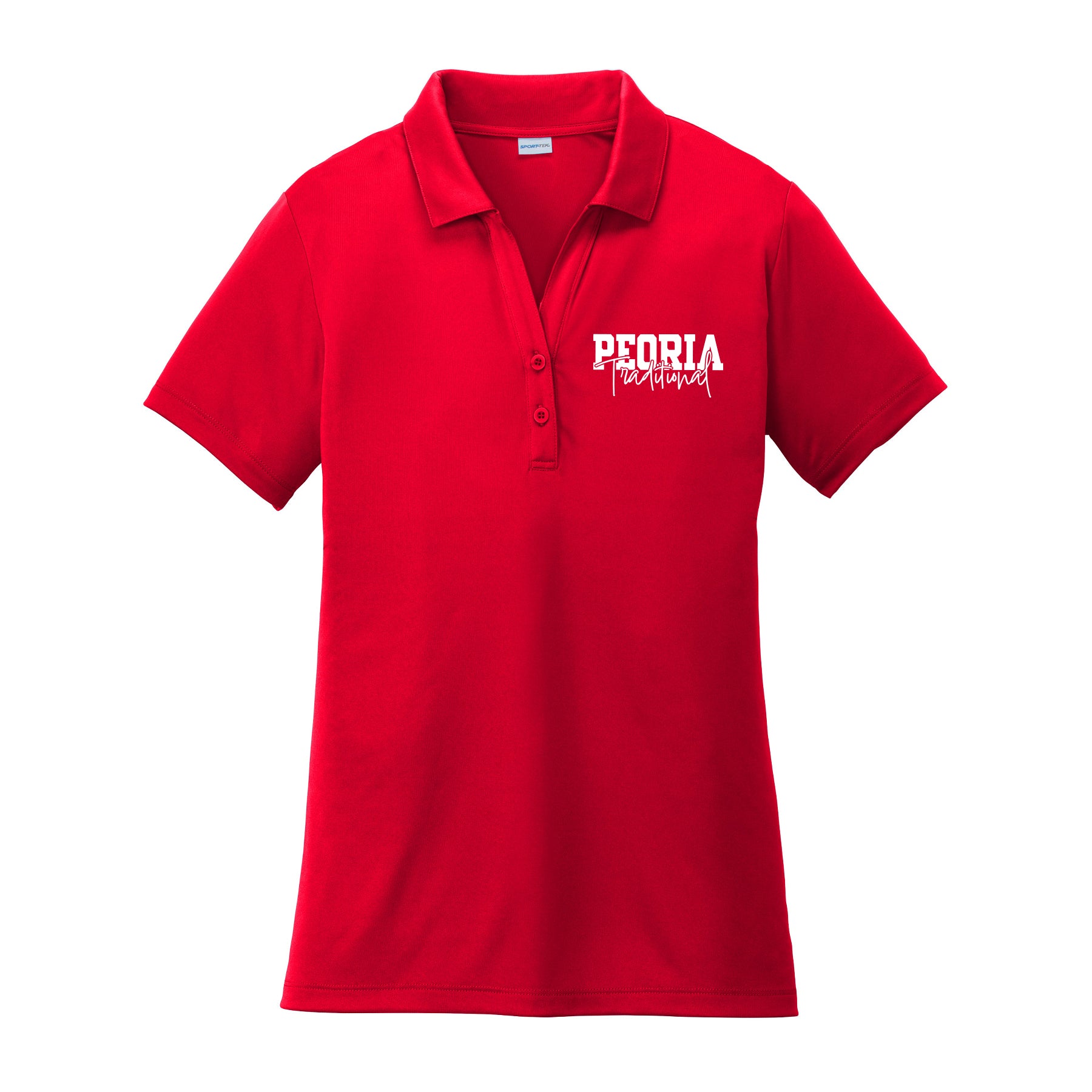 Peoria Traditional Performance Polo (Unisex or Womens Fit)