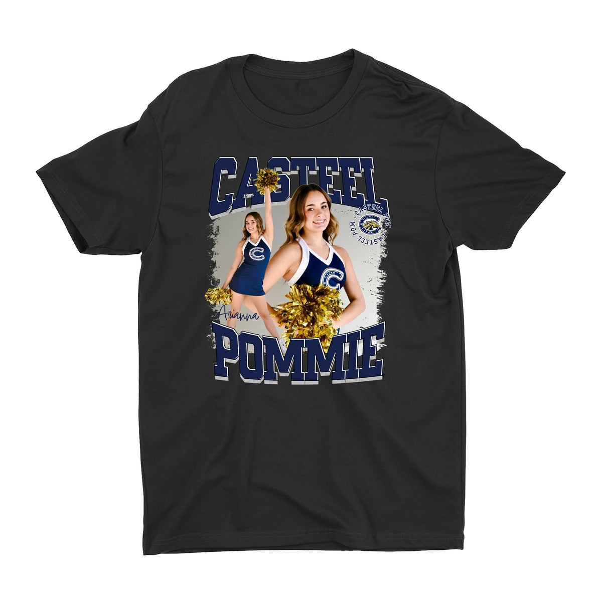 Casteel Pom Custom Photo Unisex Tee