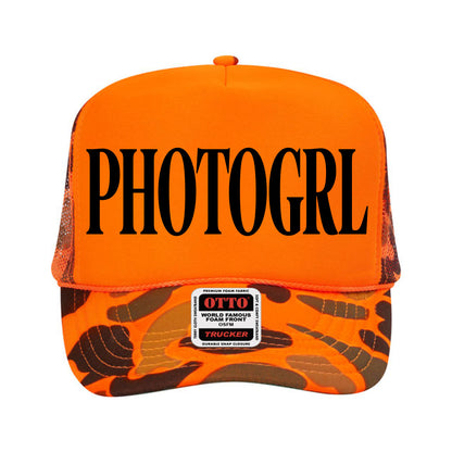 PHOTOGRL Trucker Hat