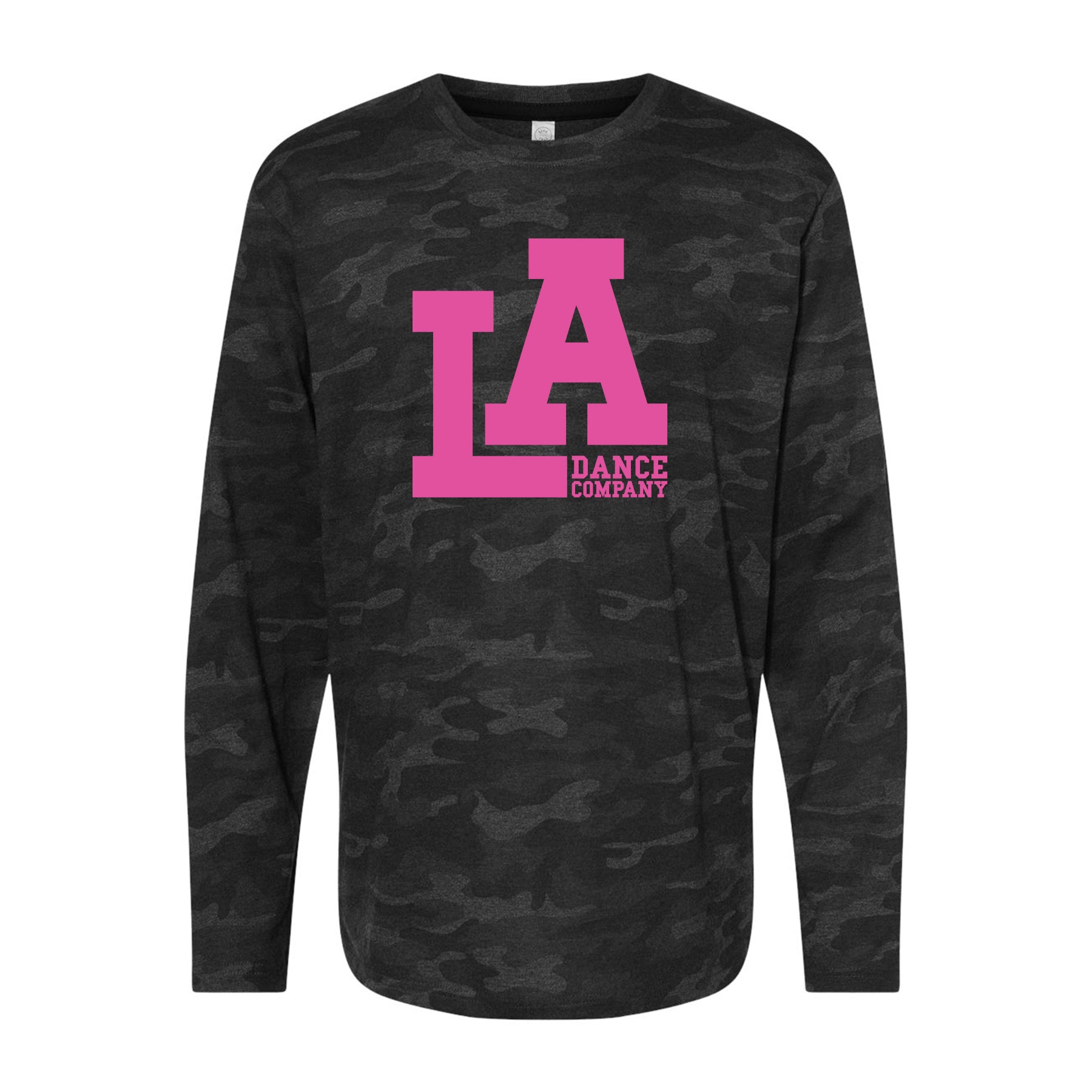 LA Dance Company Pink Long Sleeve Tee