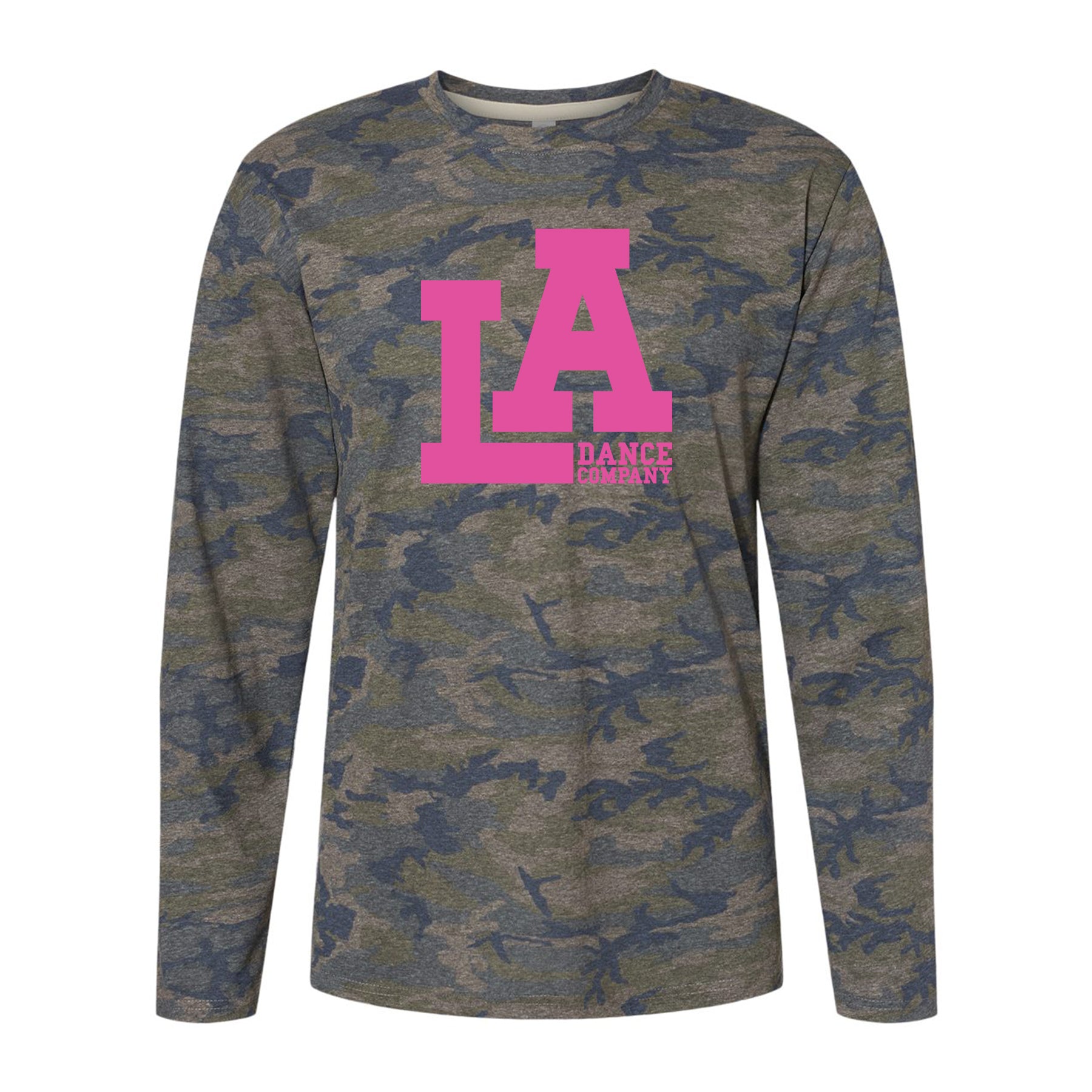 LA Dance Company Pink Long Sleeve Tee