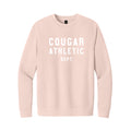 Cougars Athletics Pink Unisex Crewneck Sweatshirt