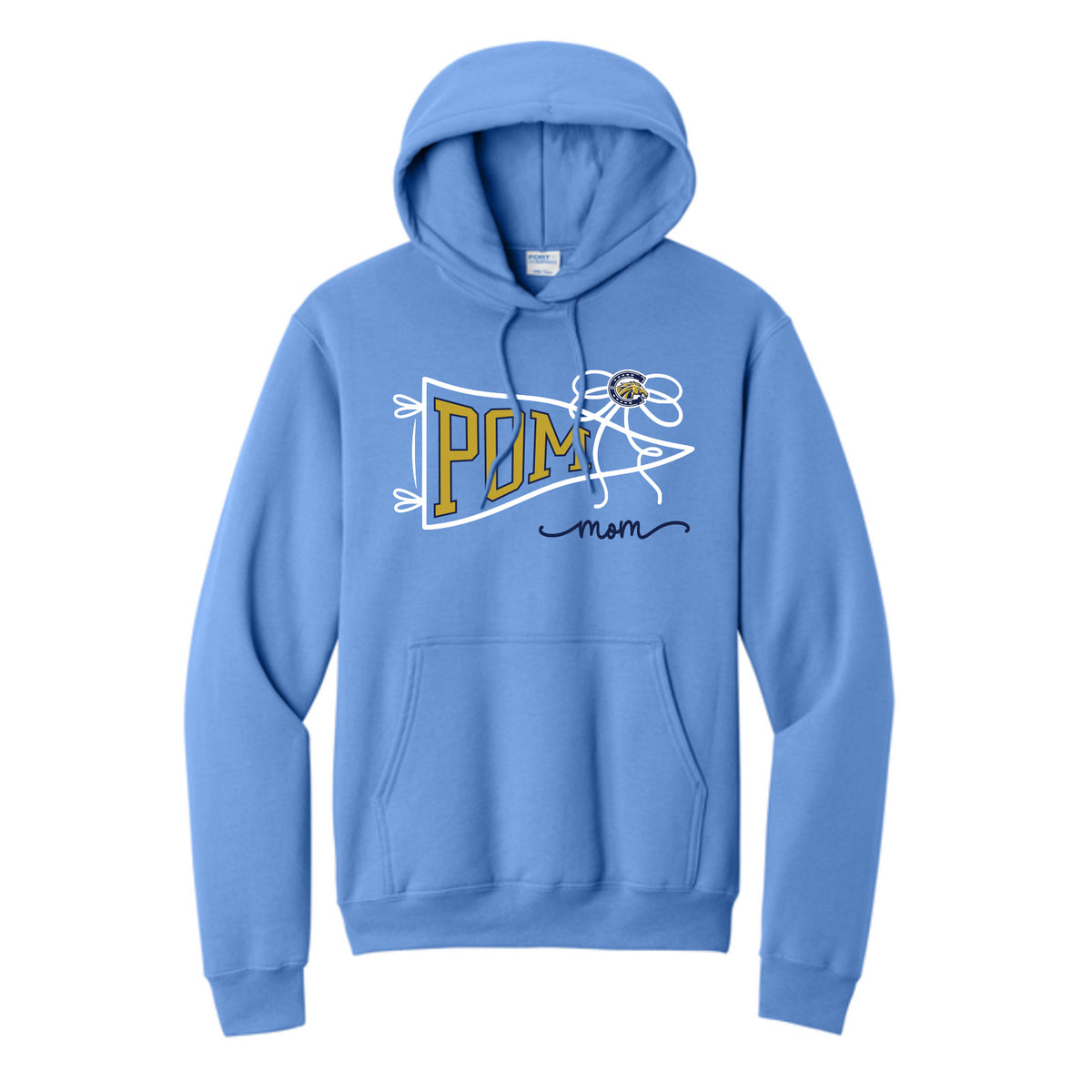 Pom Mom Pennant Hoodie