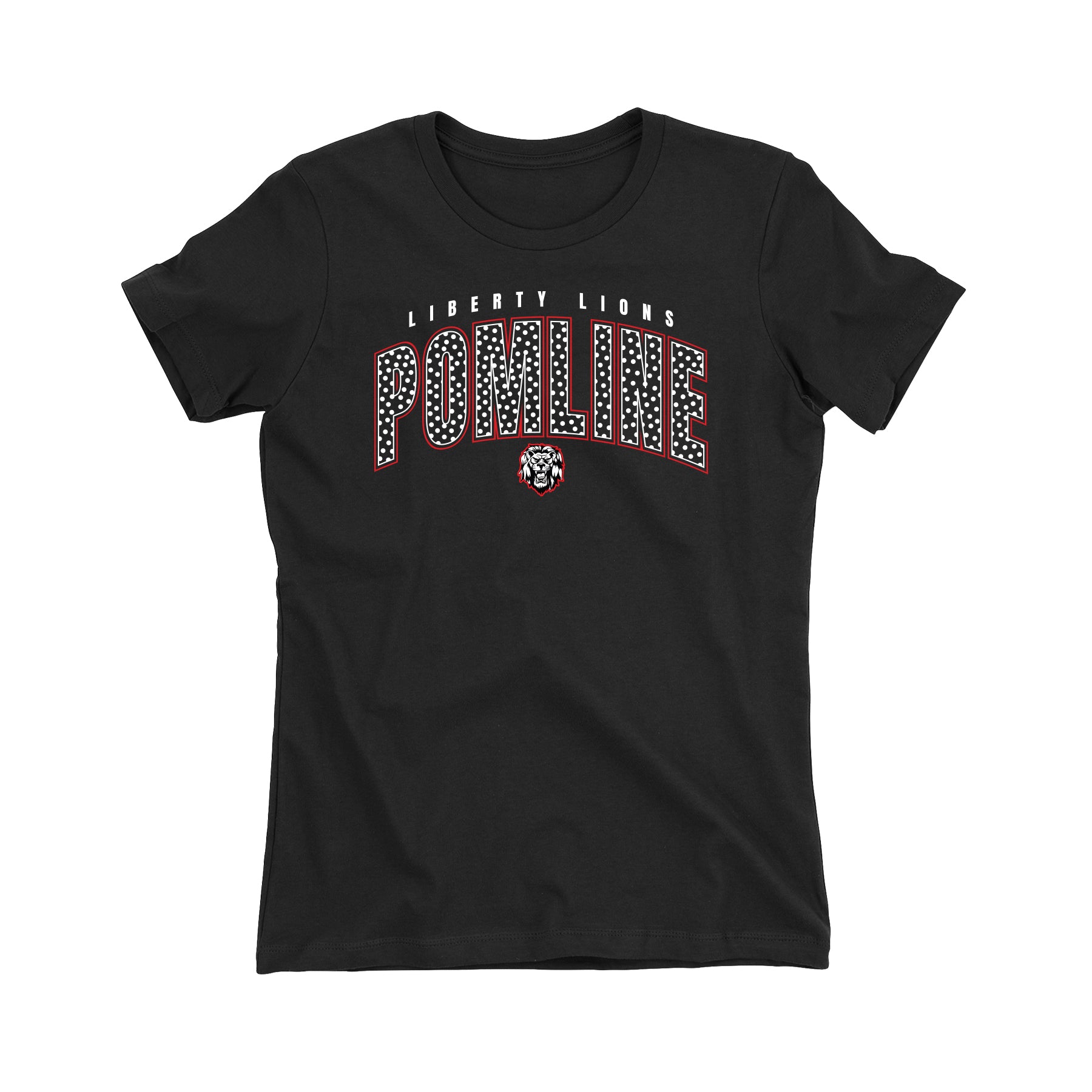 Liberty Pom Polka Dot Women's Fitted Tee