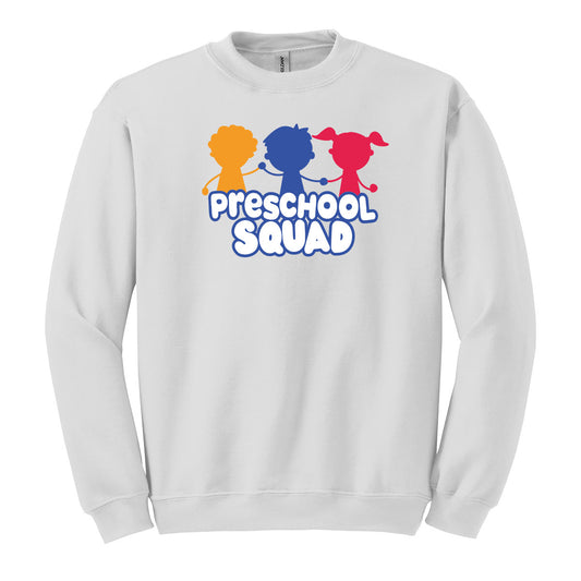 PUSD Preschool Squad Unisex Crewneck Sweatshirt