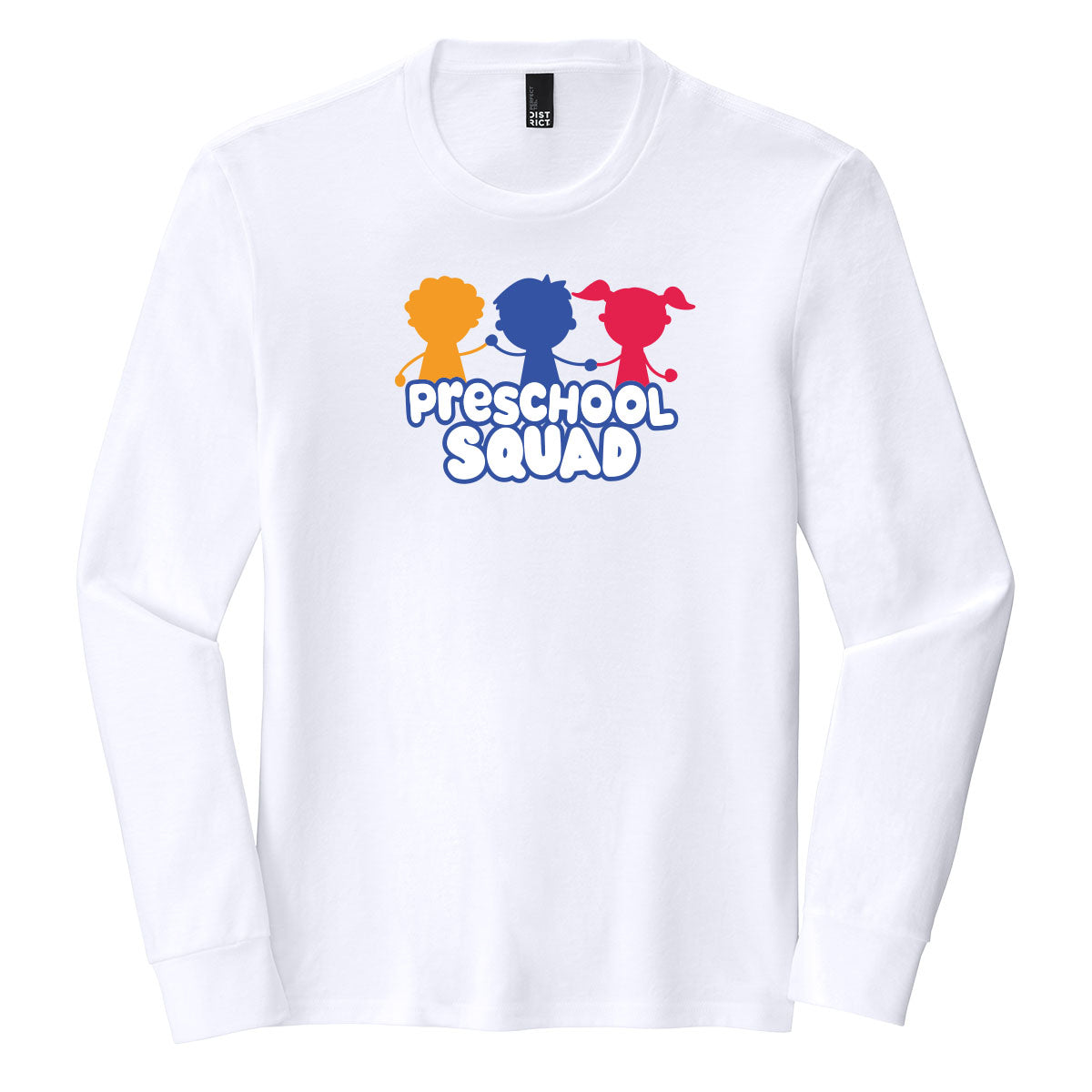 PUSD Preschool Squad Unisex Long Sleeve Tee