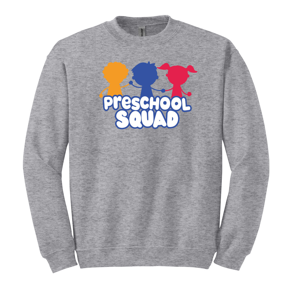 PUSD Preschool Squad Unisex Crewneck Sweatshirt