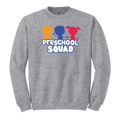 PUSD Preschool Squad Unisex Crewneck Sweatshirt
