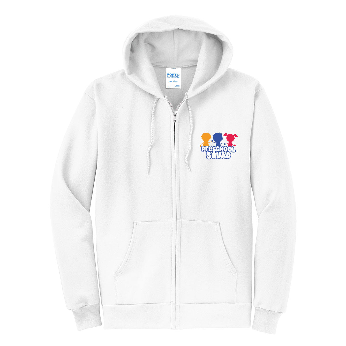 PUSD Preschool Squad Full Zip Sweatshirt