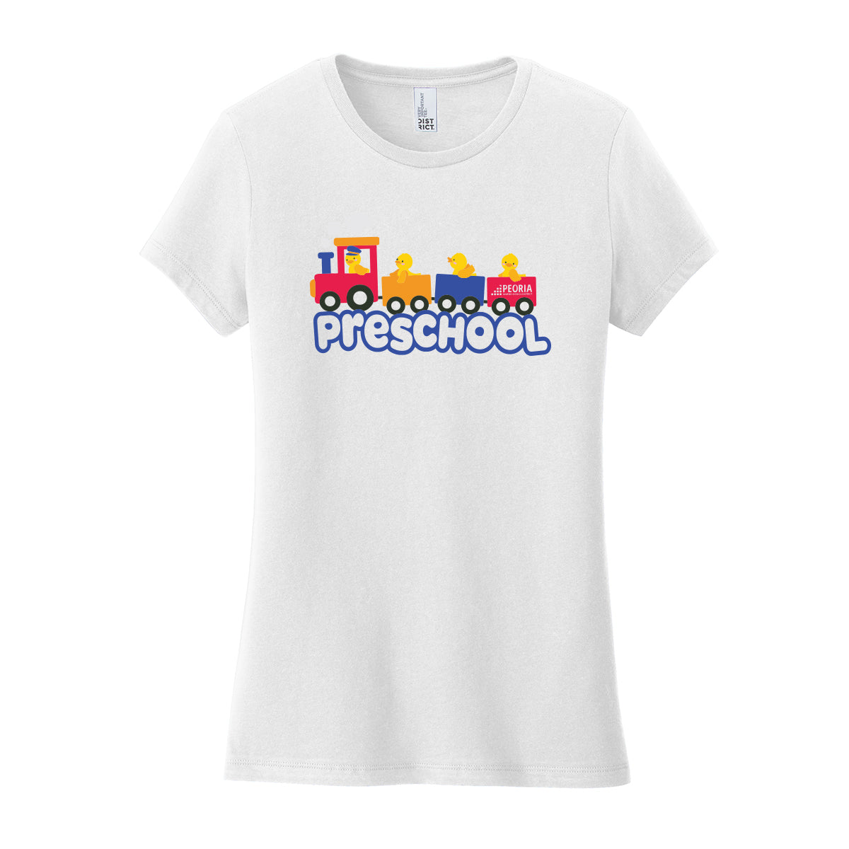 PUSD Preschool Squad Women's Fit Tee