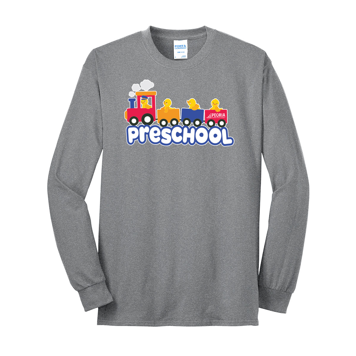 PUSD Preschool Squad Unisex Long Sleeve Tee