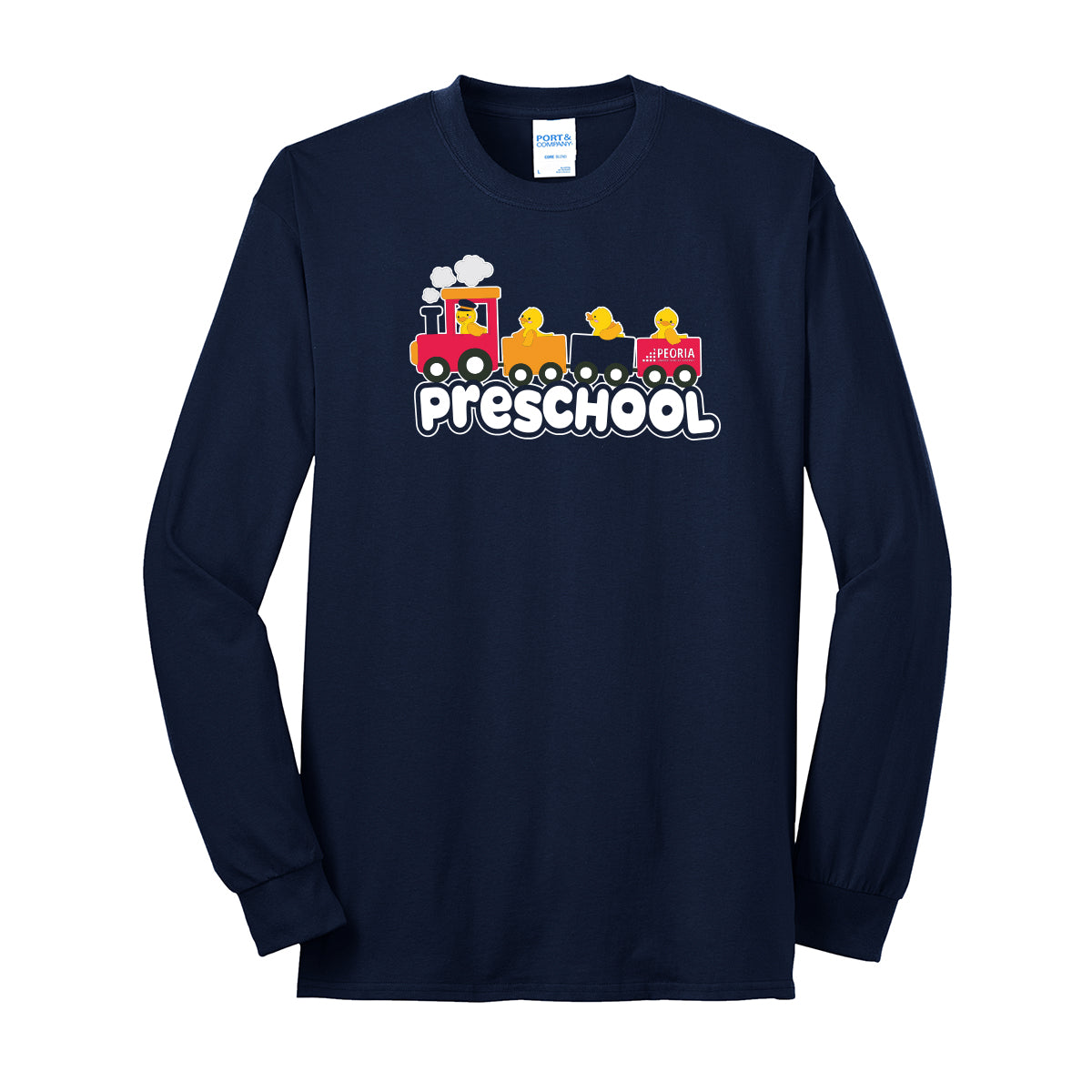 PUSD Preschool Squad Unisex Long Sleeve Tee