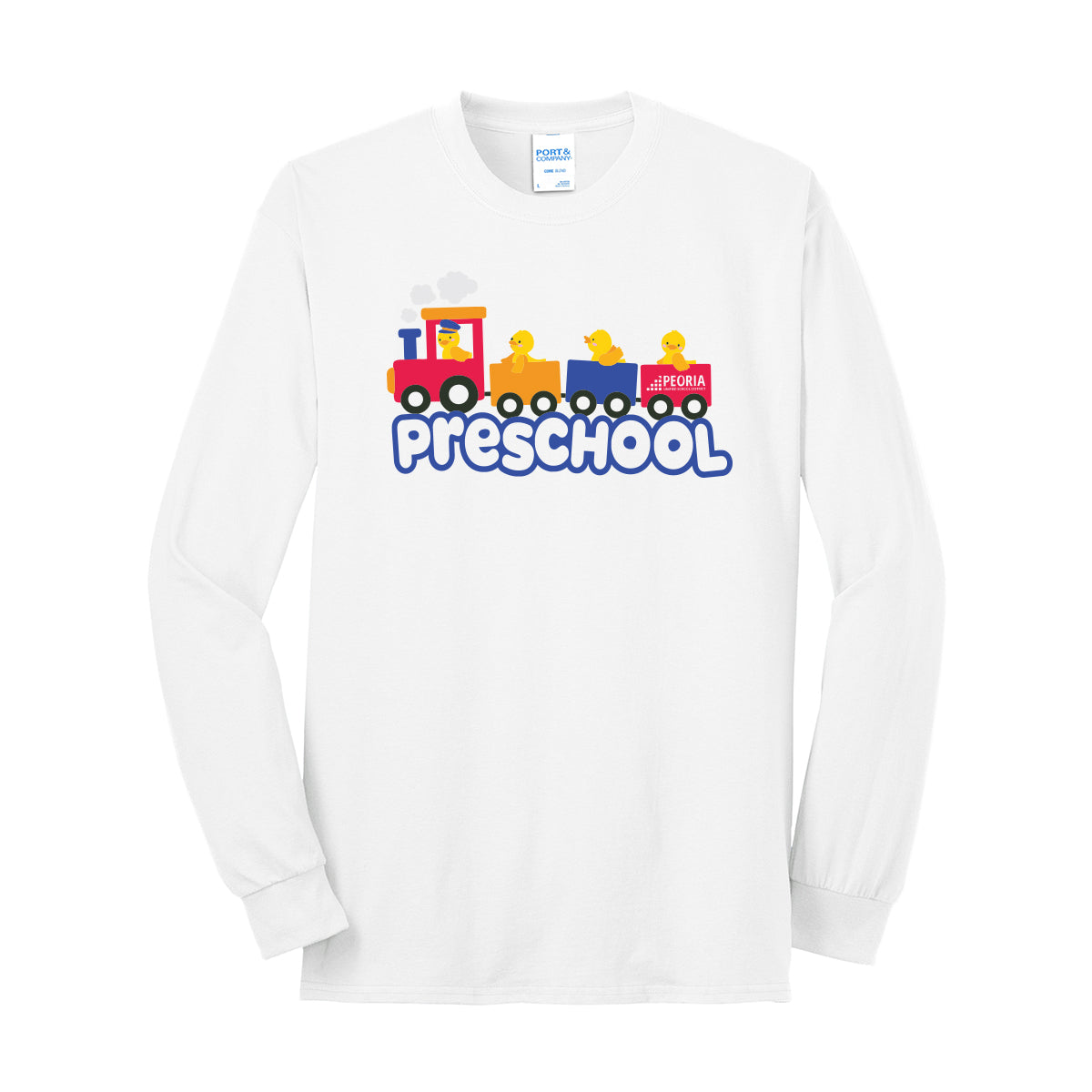 PUSD Preschool Squad Unisex Long Sleeve Tee