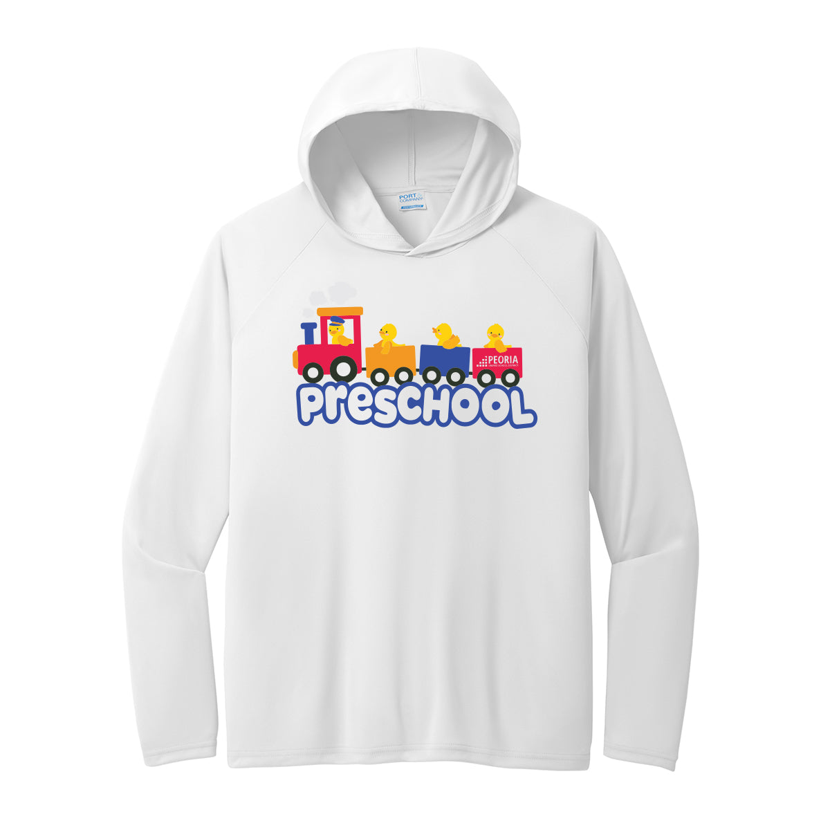 PUSD Preschool Performance Hooded Tee