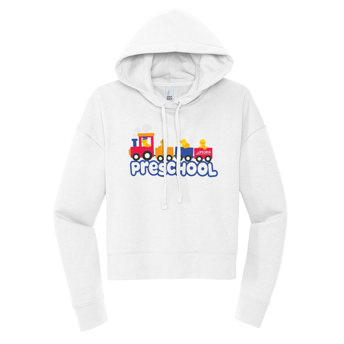PUSD Preschool Cropped Hoodie
