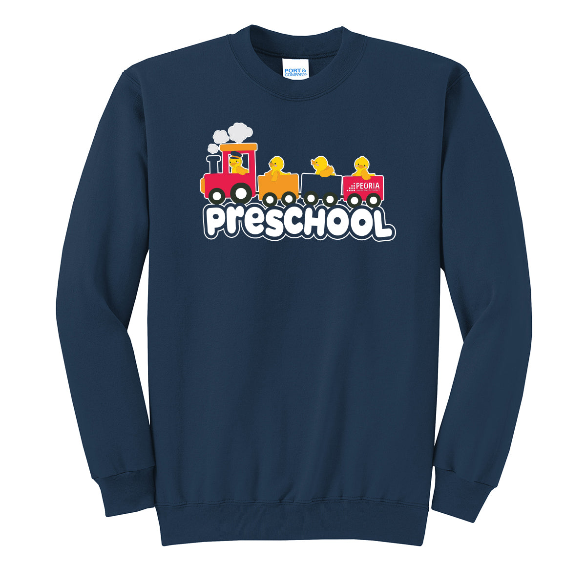PUSD Preschool Squad Unisex Crewneck Sweatshirt