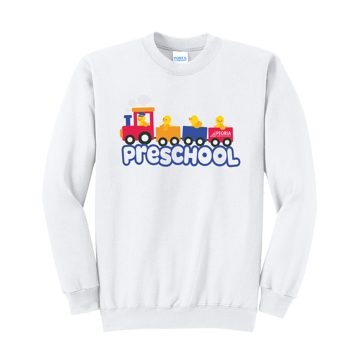 PUSD Preschool Squad Unisex Crewneck Sweatshirt