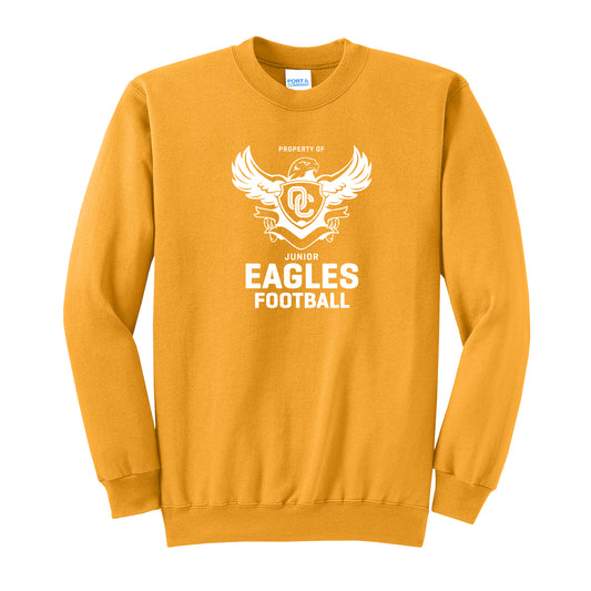 Property of Eagles Football Unisex Crewneck Sweatshirt