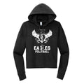 Property of Eagles Football Cropped Hoodie